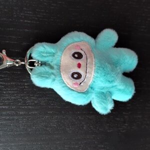 Blue Plush Keychain & Bag Charm